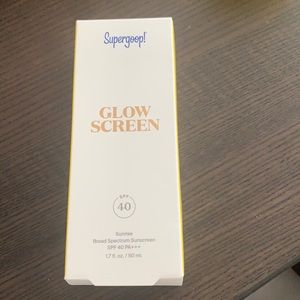 Supergoop! Glow screen. Sunrise. New and unopened! Ex 3/2024
